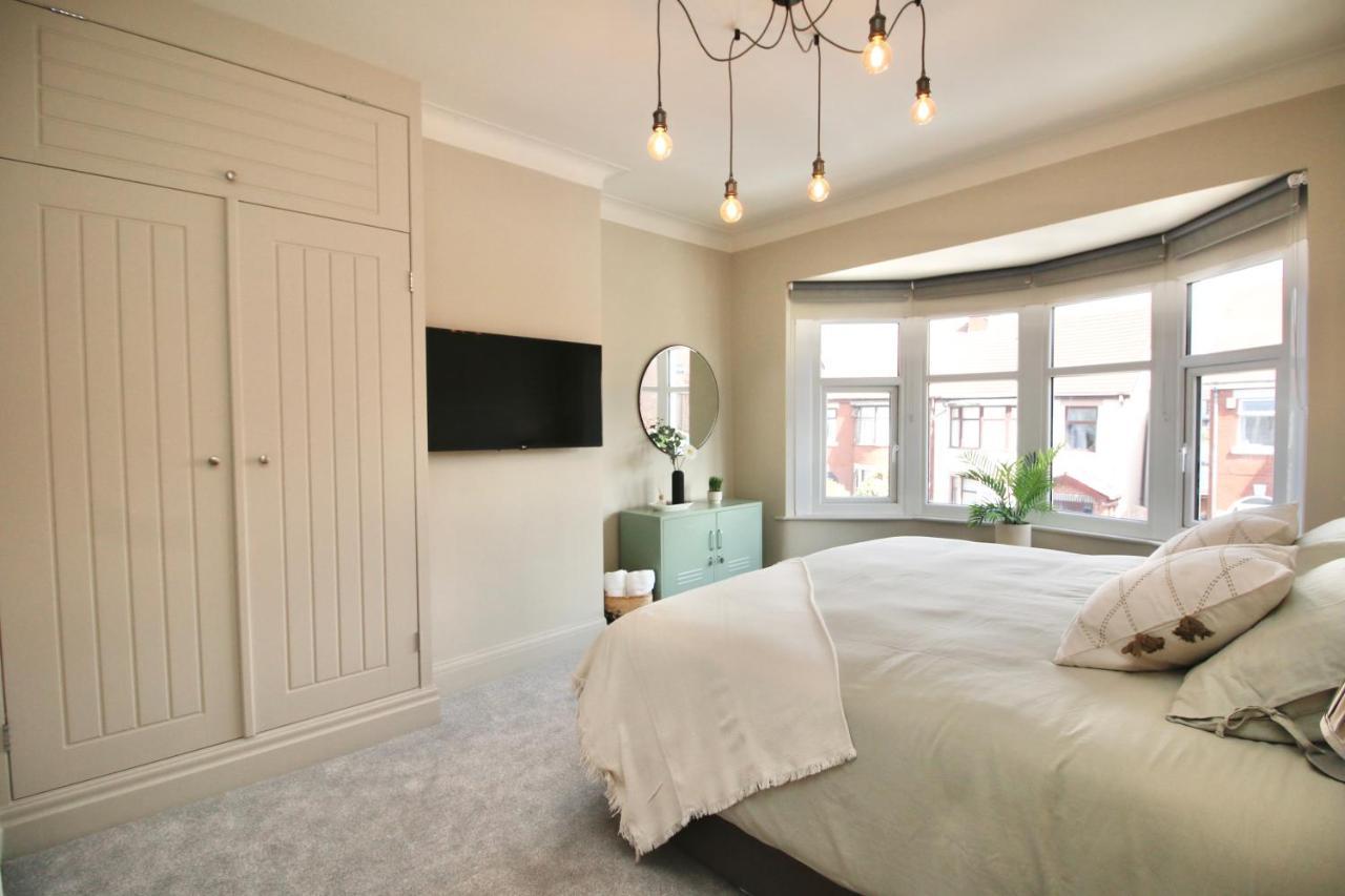Xxhot Tubxx 4Bed Semi, Sleeps 8, 2 Bathrooms Blackpool Exterior foto