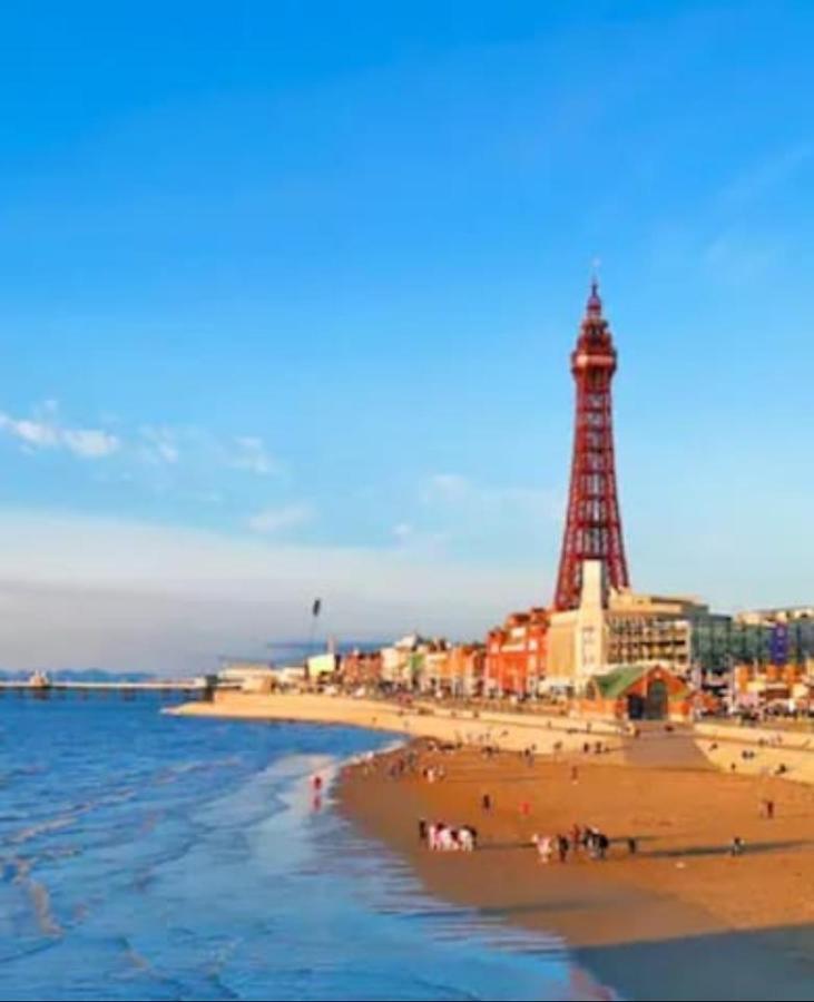 Xxhot Tubxx 4Bed Semi, Sleeps 8, 2 Bathrooms Blackpool Exterior foto